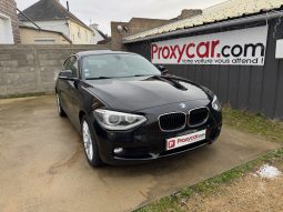 BMW Serie 1 118D Lounge xDrive boite manuelle Noire 3 Portes Toit ouvrant 144000 Km