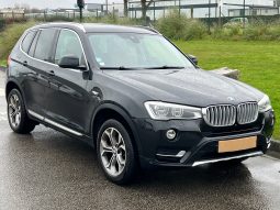 BMW X3 Xline xDrive 2.0 d 190cv Boite auto 99350 Km Noir Toit Ouvrant complet